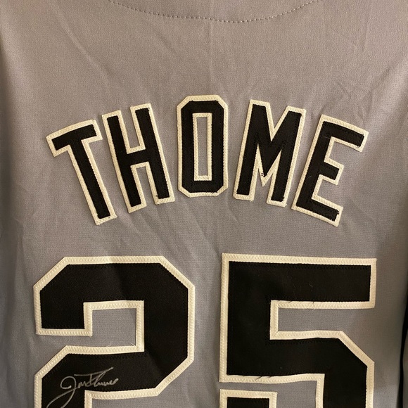 Jim Thome Chicago White Sox Signed Autographed Jersey CHI TOWN Limited Edition - Picture 3 of 7